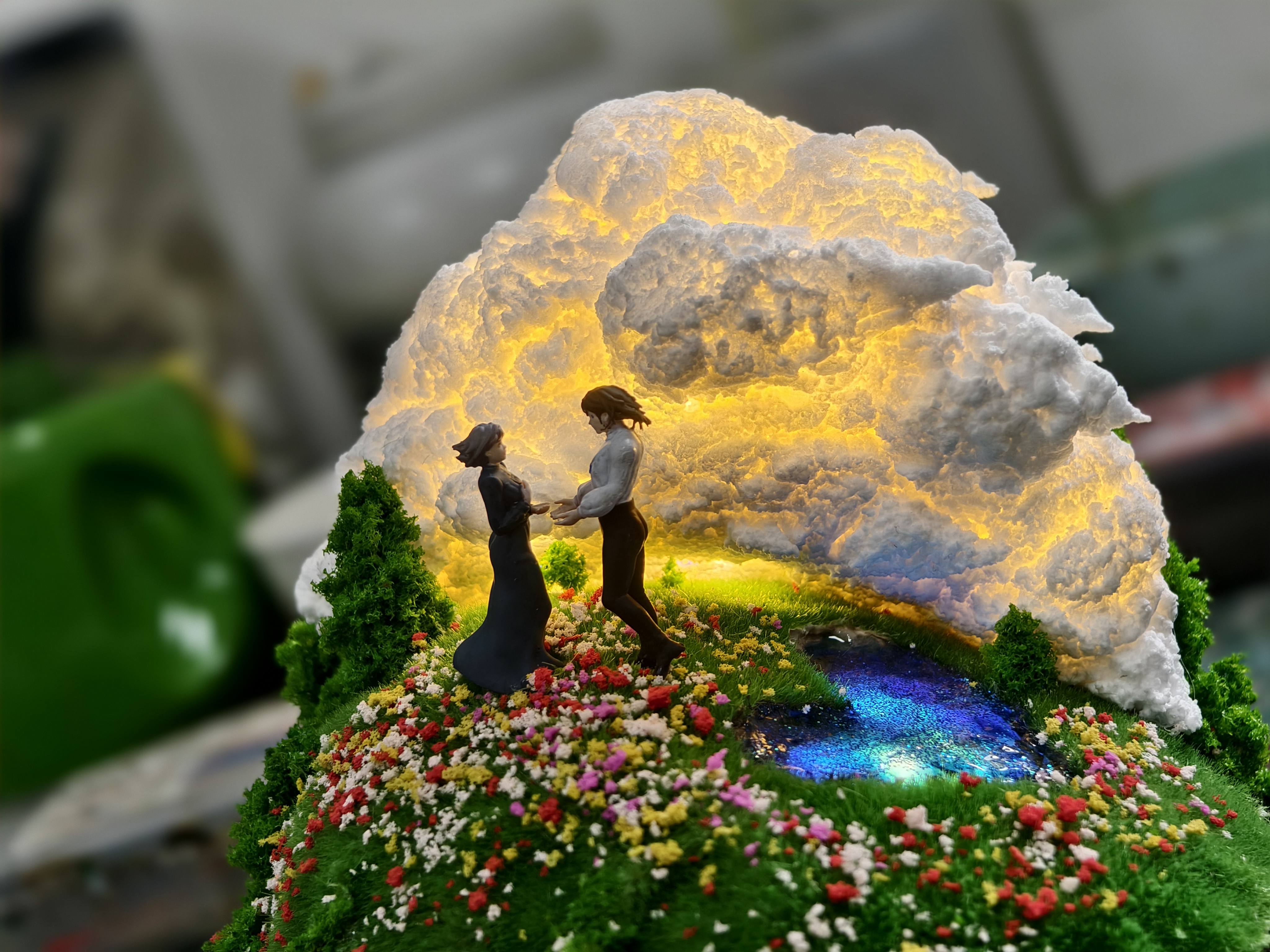 Forest-style scene handcrafted art collection at Unplanned Ink