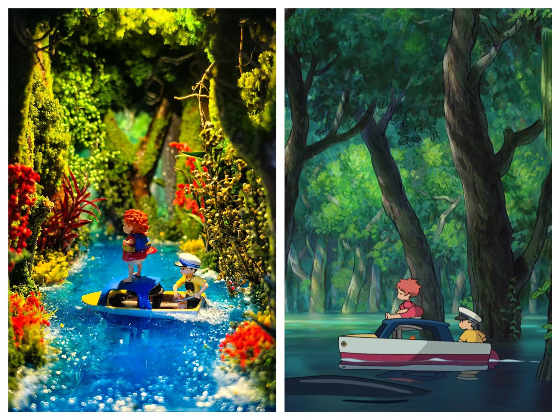 Ponyo- Handcrafted miniature art collection | Unplanned Ink