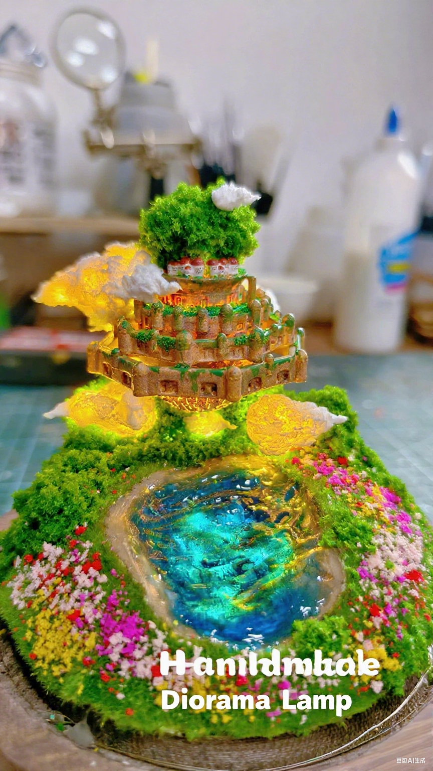 laputa- Handcrafted miniature art collection | Unplanned Ink