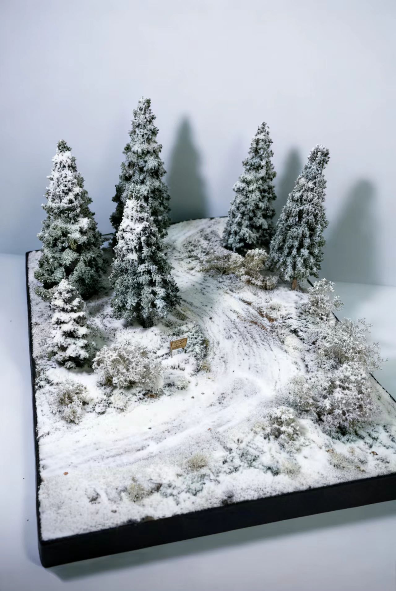 snowy scence- Handcrafted miniature art collection | Unplanned Ink