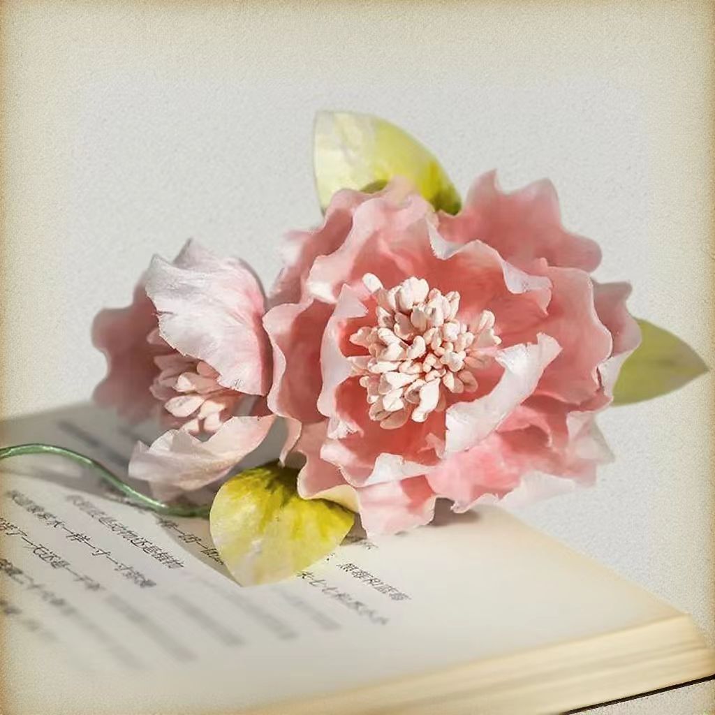 Flower hairpin- Handcrafted miniature art collection | Unplanned Ink