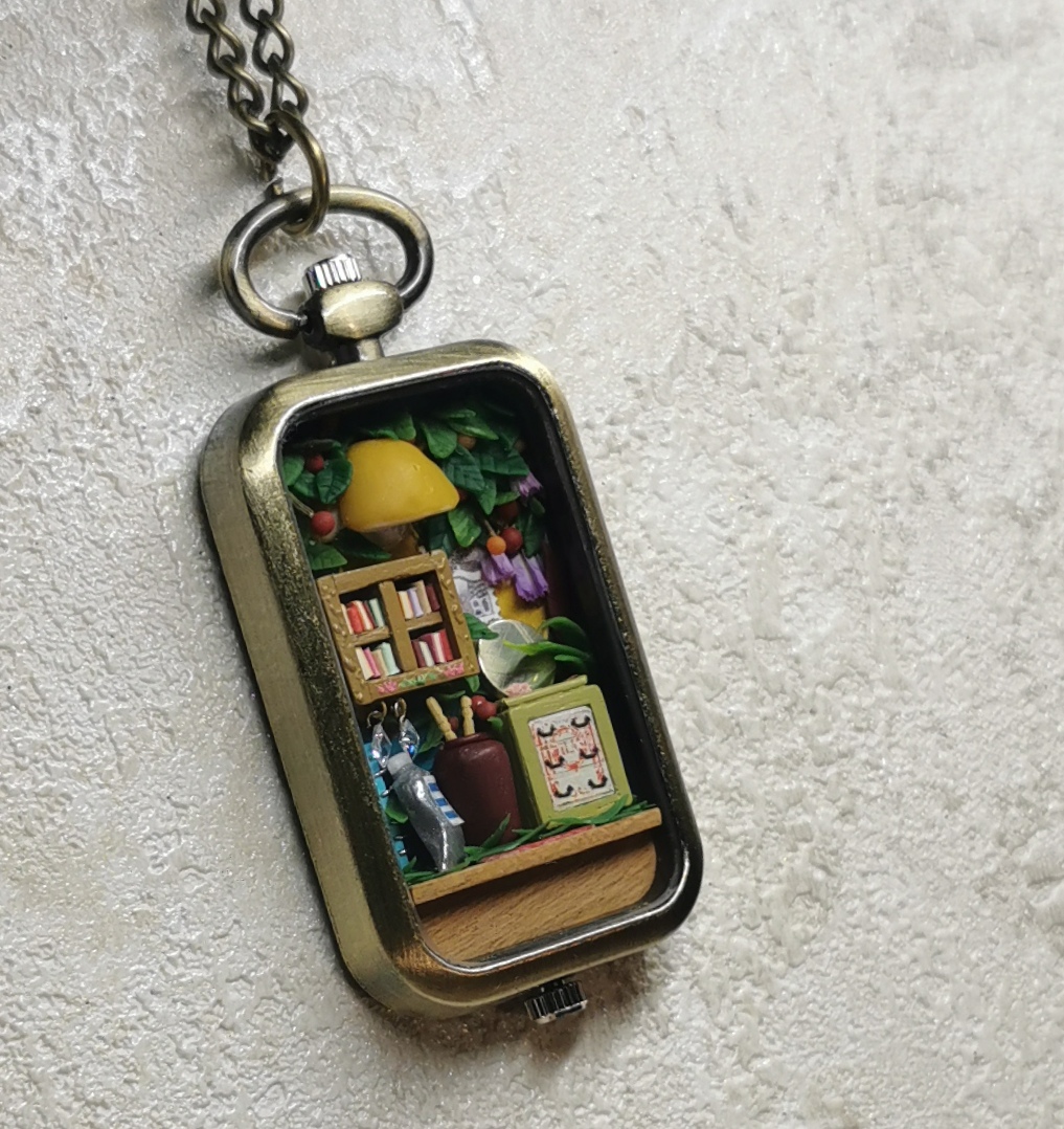 TinyHouse Tag- Handcrafted miniature art collection | Unplanned Ink